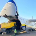 Antonov Airlines flies fire trucks from Middle East to Central Asia