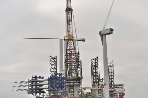 DEME wraps up Triton Knoll wind turbine installation