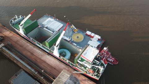 Wagenborg ships project cargo to Brazil