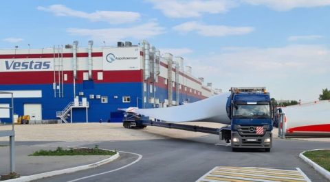 Barrus wraps up wind turbine components transport in Russia