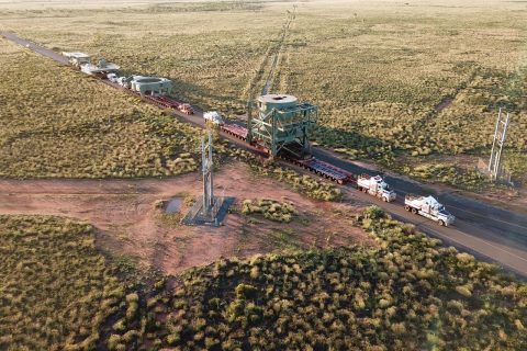 Mammoet hauls 1,000 oversized items across Western Australia