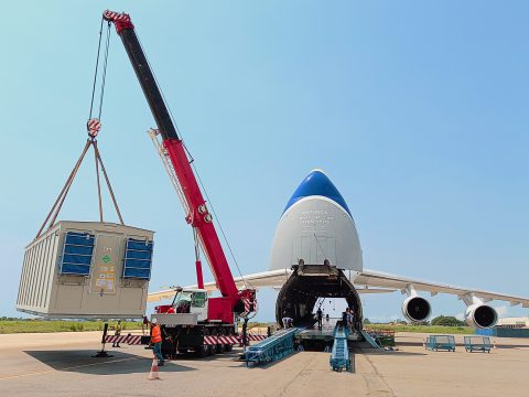 Antonov flies 40-ton cargo to Togo