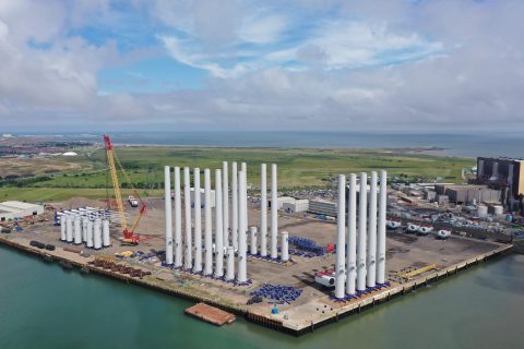 Delivery of Vestas turbine parts for Seagreen project well underway