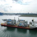 Greater Changhua 1 & 2a topsides reach Taiwan on Mighty Servant 3