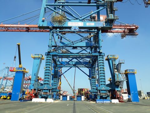 Sarens completes a heavy lift job at Port Said