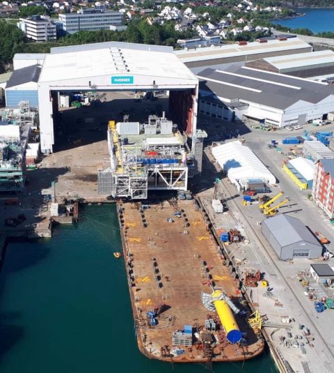 Sarens loads out 5080-ton module for Johan Sverdrup phase 2