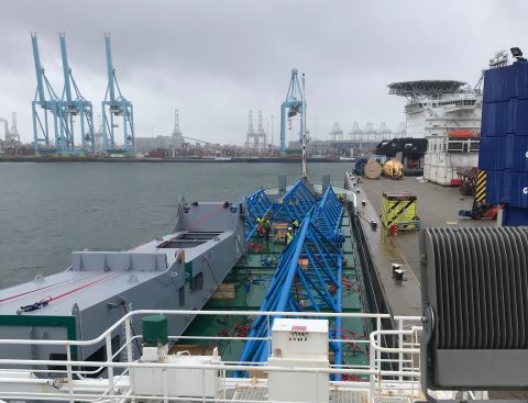 Wagenborg ships project cargo to three corners of the world