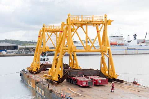 Mammoet delivers project cargo for Hinkley Point C