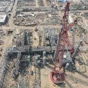 Mammoet heavy lift works continue at Barmer complex in India