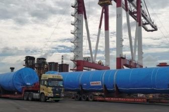 TEL transports two 67-ton OOG units to Qingdao Port