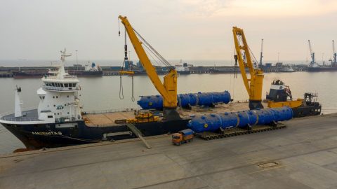 Total Movements hauls 1104 mt of project cargo in India