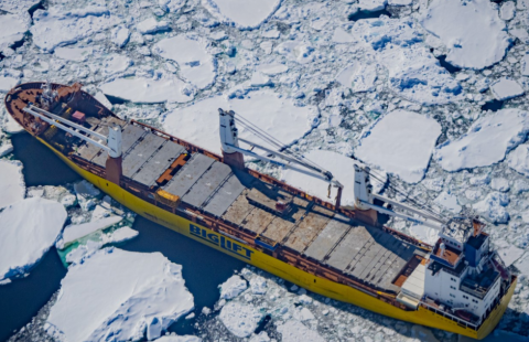BigLift Shipping sends Happy Dragon to the Antarctic