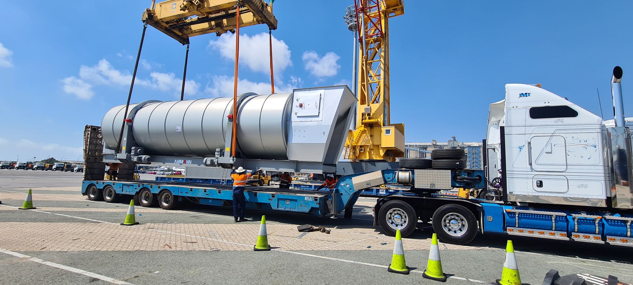 TGI moves Downer's project cargo