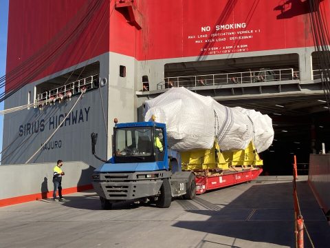 K Line opts for unconventional approach in first 2022 project cargo shipment
