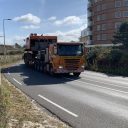 Van der Vlist moves Jan De Nul's trencher to and from site