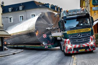 Bolk delivers storage tanks for a chemical plant in Luxembourg