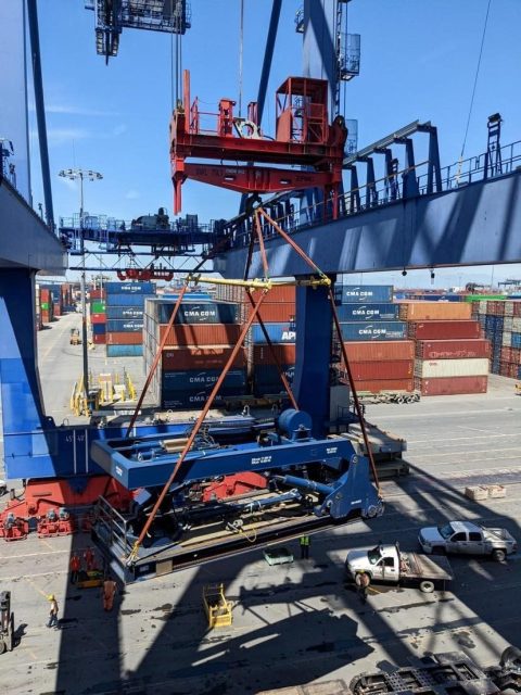 GSS delivers OOG cargo just in time for loading at Port of Los Angeles