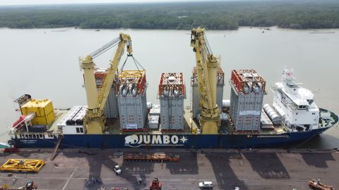 Jumbo Kinetic brings more project cargo for Mexico's Dos Boca refinery