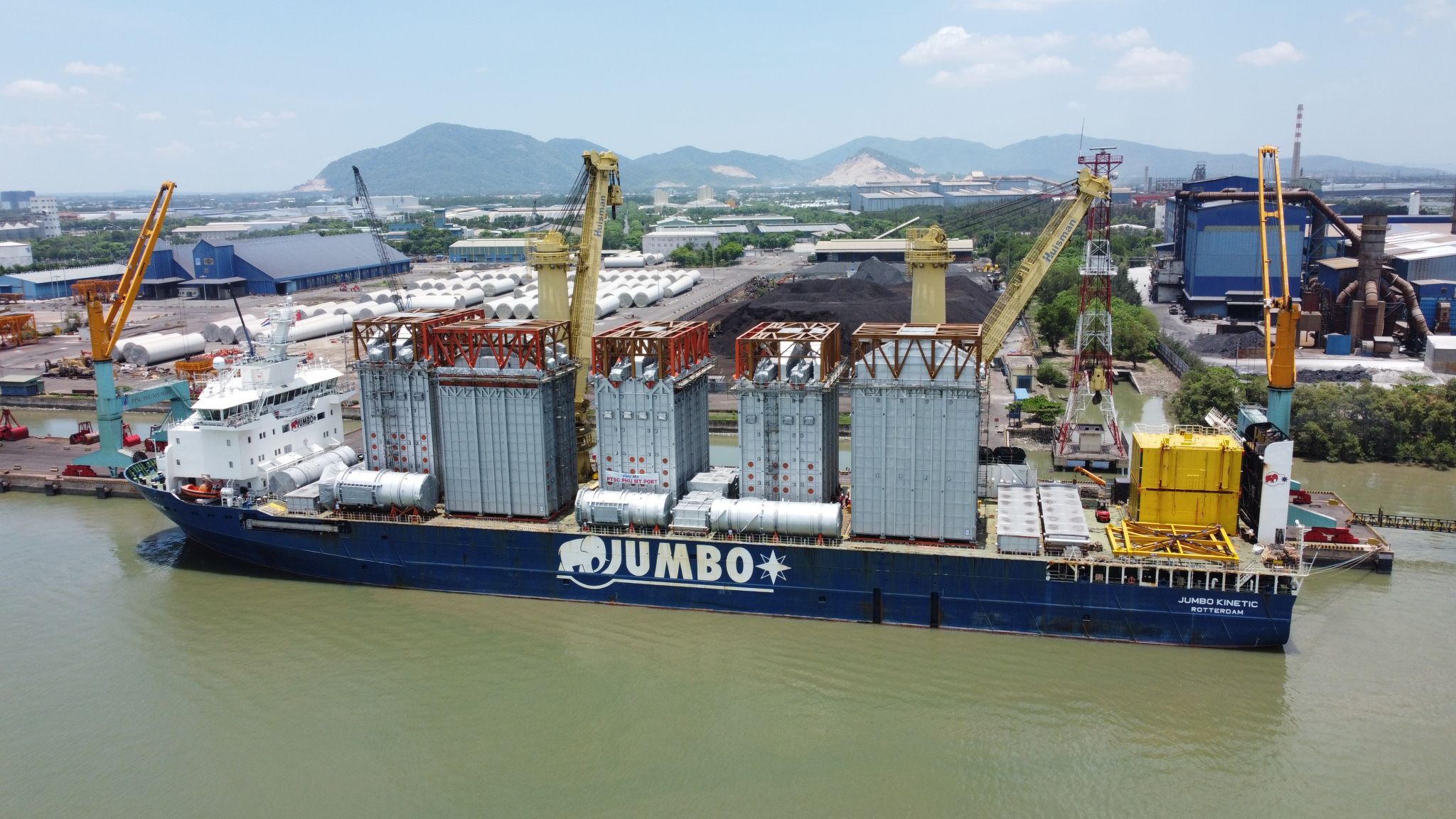 Jumbo Kinetic brings more project cargo for Mexico's Dos Boca refinery