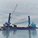 Port of Blyth receives its fully-electric Konecranes unit