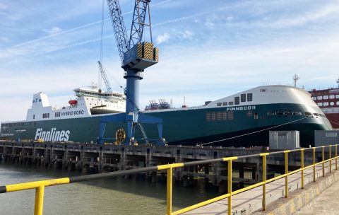 China Merchants delivers Finneco II ro-ro ferry to Finnlines