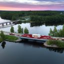 Mammoet completes Sweden's milestone road transport