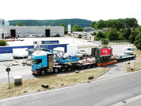 7WL moves 69-ton trafo from Germany to Greece
