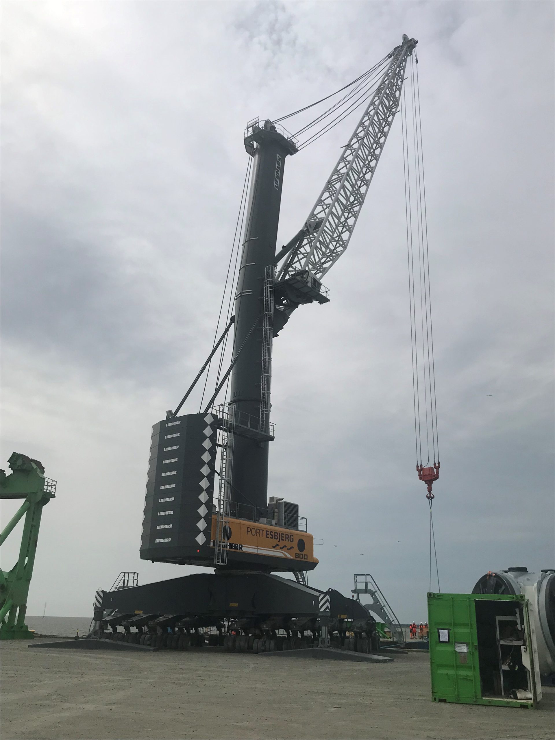Port Esbjerg expands crane fleet to handle next-gen offshore wind turbines