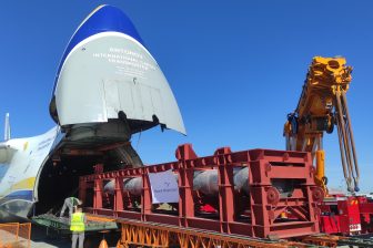 Antonov Airlines ensures timely repair of an 82-ton tail shaft for Elite Aviation