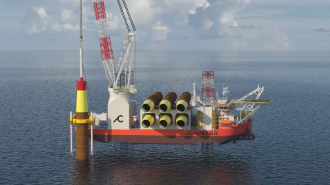 Cadeler contracted by Ørsted for Hornsea 3 job