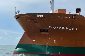 Spliethoff's Damgracht collides with Croatian-flagged bulker in Sabine Pass