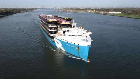 BigRoll Beaufort rolls into Port of Rotterdam