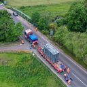 Collett gets innovative to cross Glassford Bridge with 80-tonne transformer
