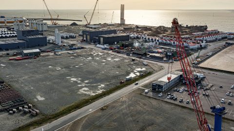 Port Esbjerg kicks off offshore wind facility construction
