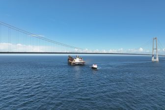 Thialf becomes Heerema's first crane vessel to enter the Baltic Sea