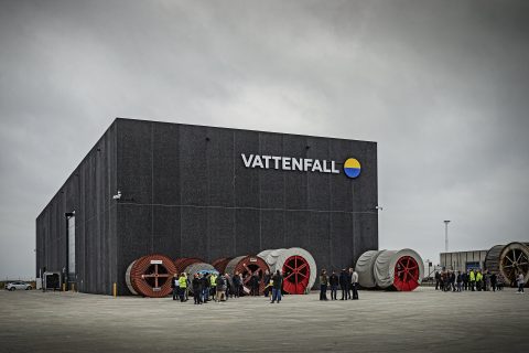 Vattenfall opens offshore wind dedicated warehouse in Port Esbjerg