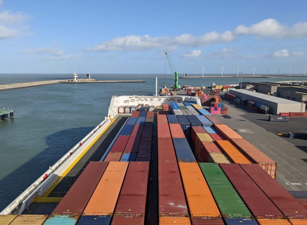 Baltic Enabler cargo deck