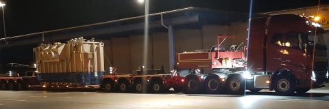 ALS hauls a 79-tonne transformer from Slovenia to Hungary