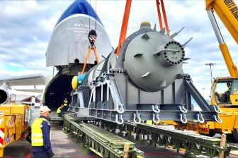 Antonov delivers heat exchanger to Saudi Arabia for DHL on a short notice