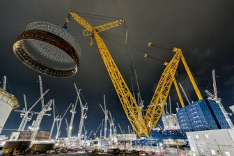 Hinkley Point C final liner ring installed by world’s largest crane