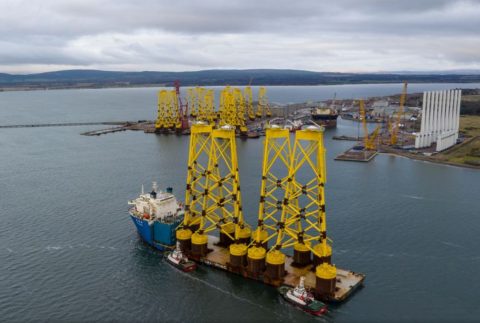 Final Seagreen jacket reaches Port of Nigg