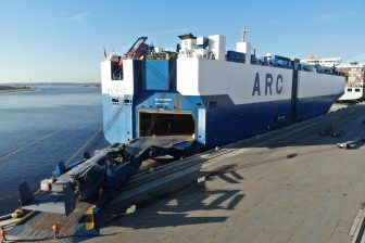 U.S. Military tags a RoRo ship for Osprey aircraft transport