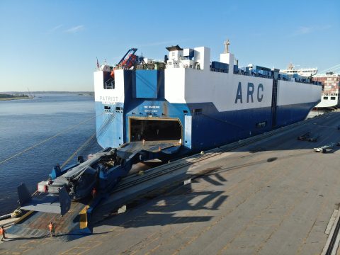U.S. Military tags a RoRo ship for Osprey aircraft transport
