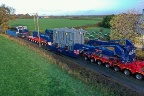 Collett completes super transformer delivery to Scotland