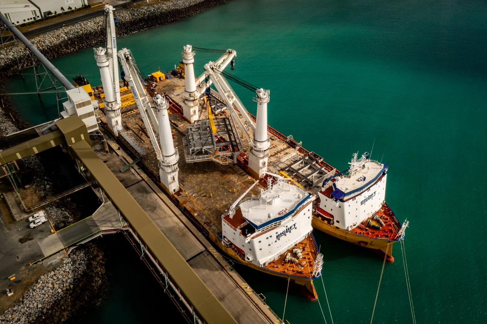 BigLift Shipping JLV's help upgrade Hay Point Coal Terminal's Berth 2
