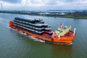 Sun Rise delivere first hydrogen vessel to Netherlands