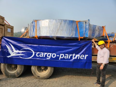 Cargo-partner ships machinery from India to Brazil