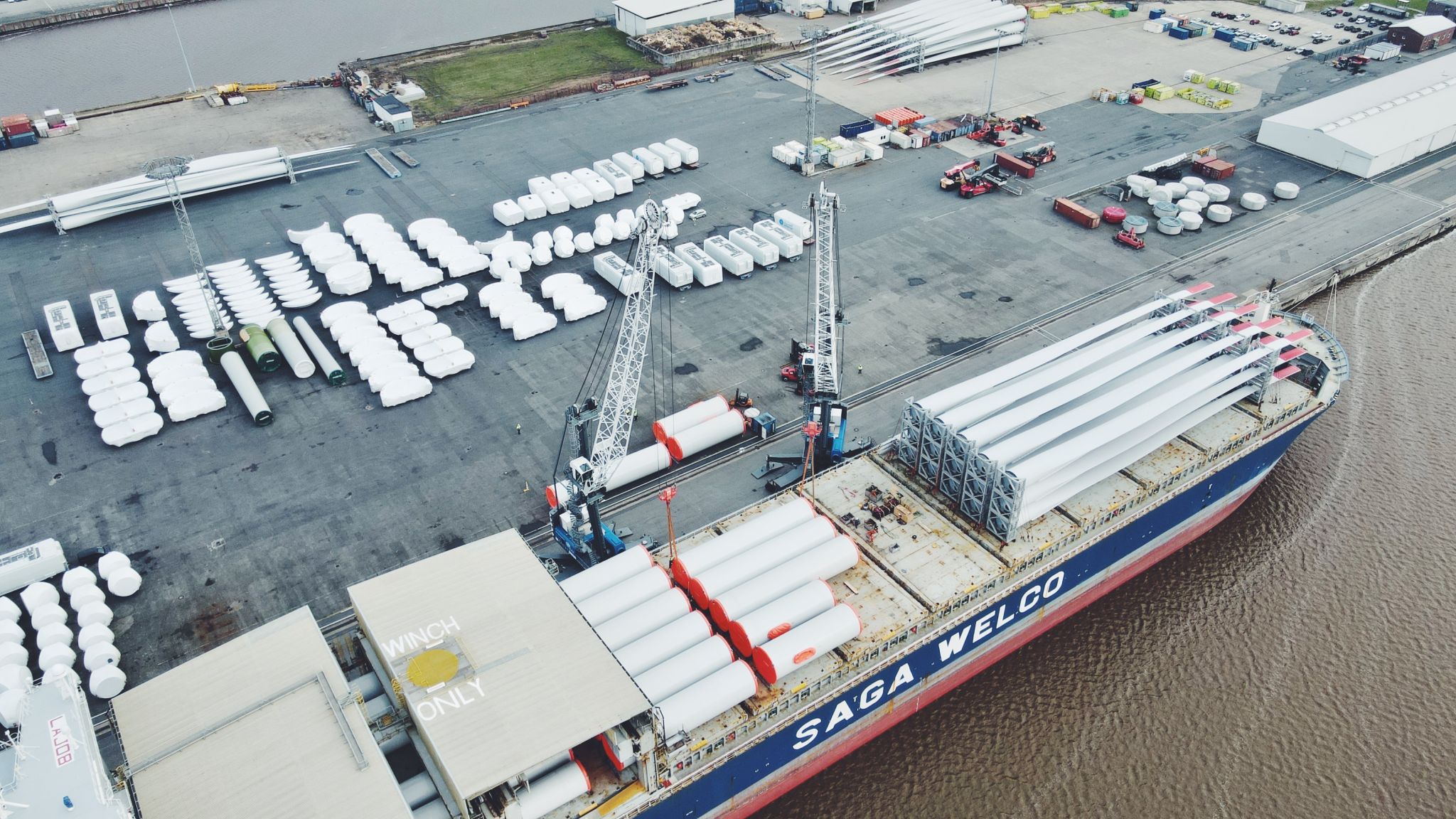 MV Providana unloaded at Port of Emden