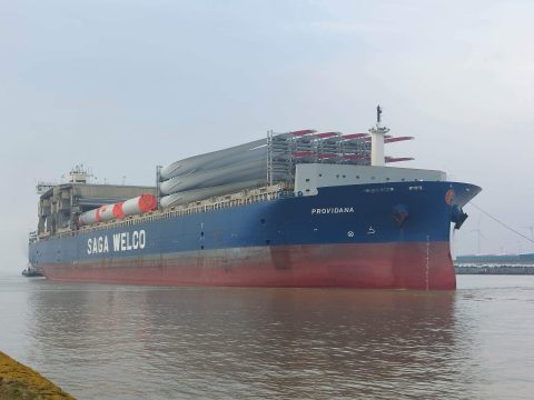 MV Providana unloaded at Port of Emden