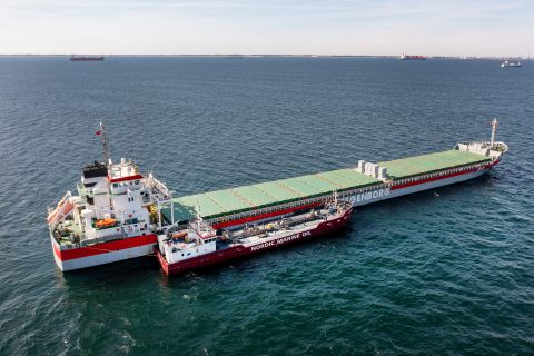 Wagenborg tests biofuel fuel on transatlantic voyage